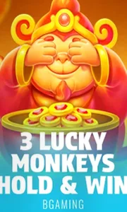 3 Lucky Monkeys Hold & Win